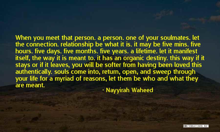 Souls Connection Quotes By Nayyirah Waheed Souls Connection Quotes By Nayyirah Waheed