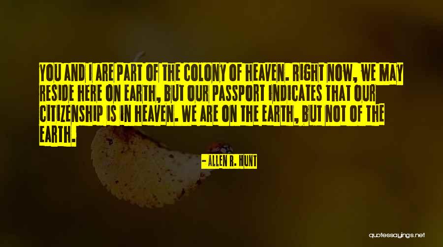 Souls In Heaven Quotes By Allen R. Hunt Souls In Heaven Quotes By Allen R. Hunt