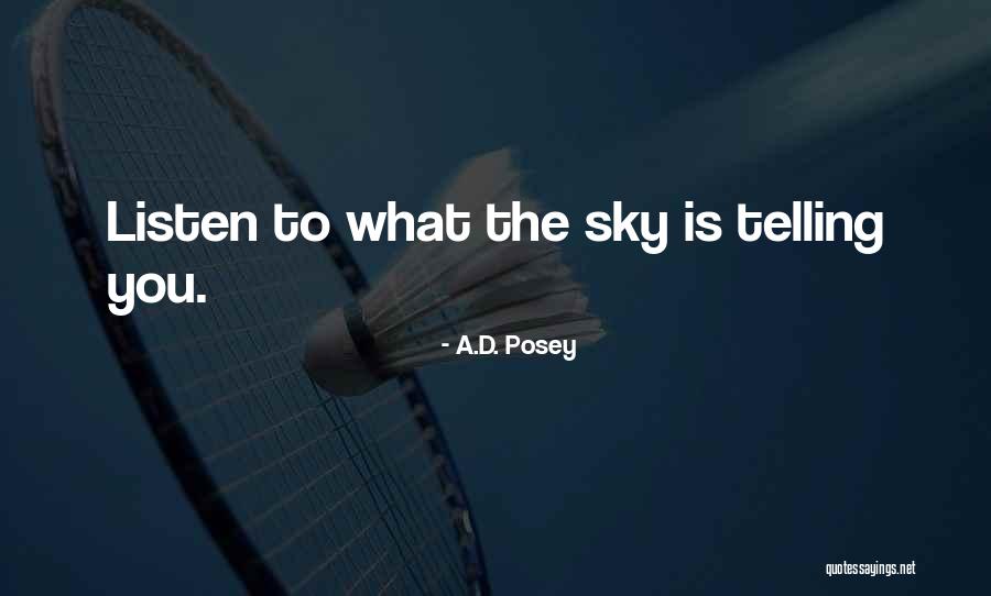 Soumare Quotes By A.D. Posey Soumare Quotes By A.D. Posey