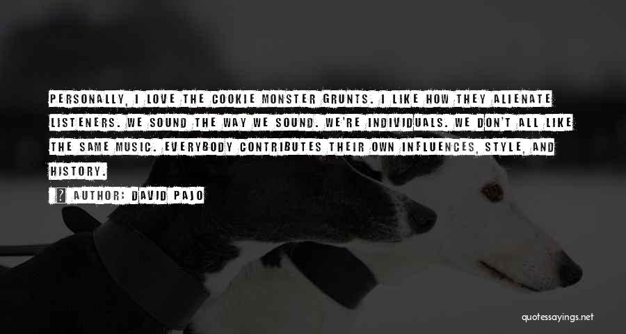 Sound And Music Quotes By David Pajo