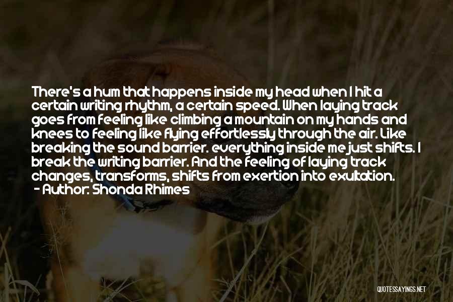 Sound Barrier Quotes By Shonda Rhimes