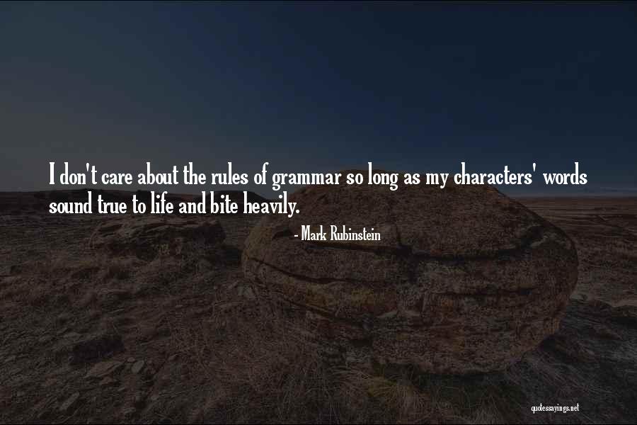 Sound Bite Quotes By Mark Rubinstein Sound Bite Quotes By Mark Rubinstein