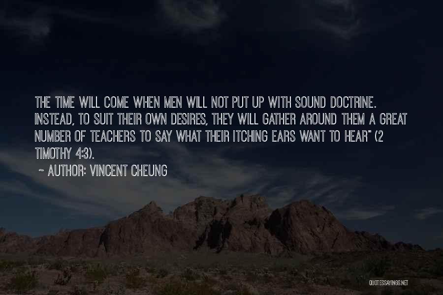 Sound Doctrine Quotes By Vincent Cheung