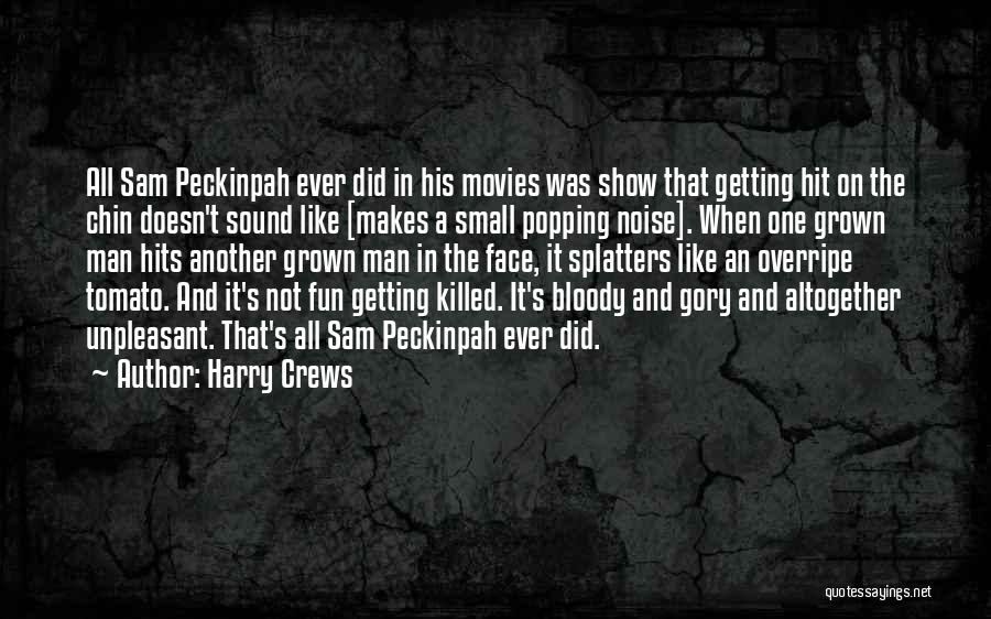 Sound In Movies Quotes By Harry Crews