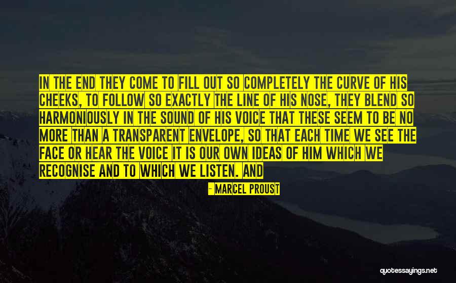 Sound Of His Voice Quotes By Marcel Proust Sound Of His Voice Quotes By Marcel Proust