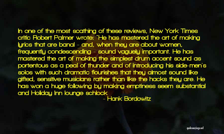 Sound Of Thunder Quotes By Hank Bordowitz