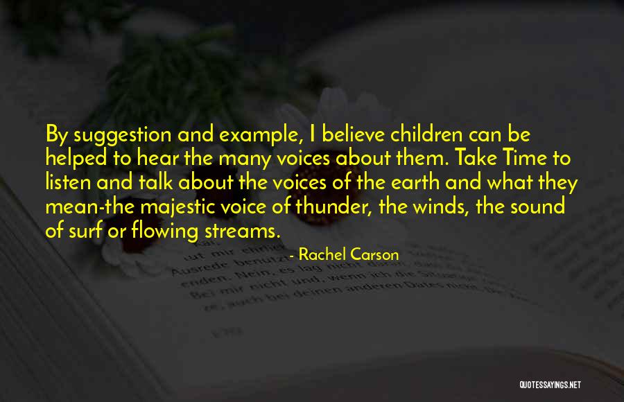 Sound Of Thunder Quotes By Rachel Carson