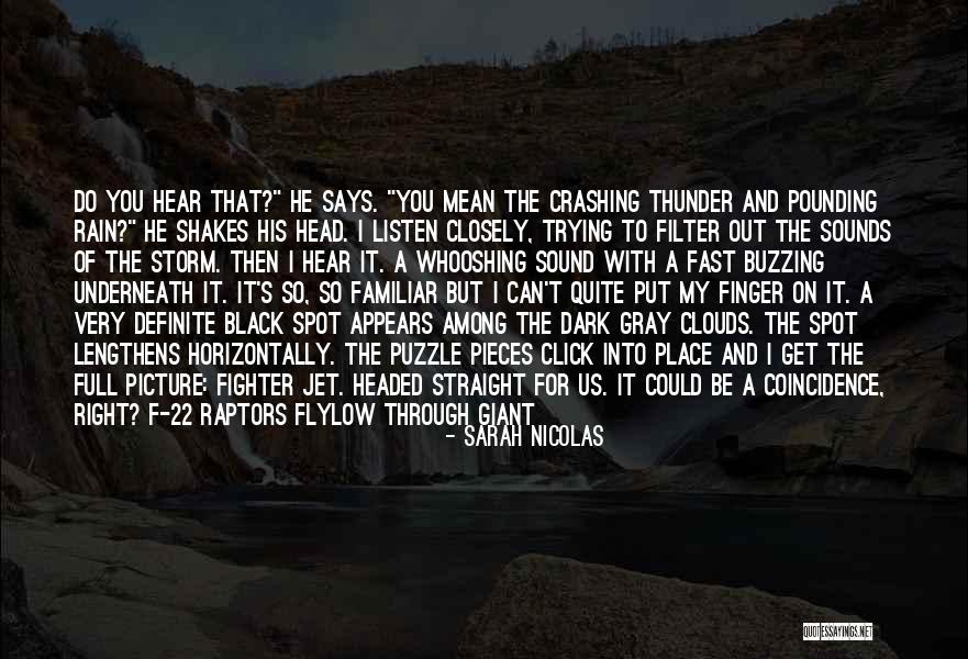 Sound Of Thunder Quotes By Sarah Nicolas Sound Of Thunder Quotes By Sarah Nicolas