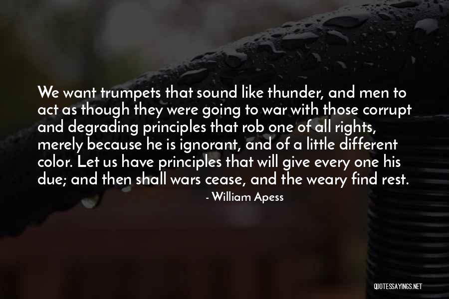 Sound Of Thunder Quotes By William Apess