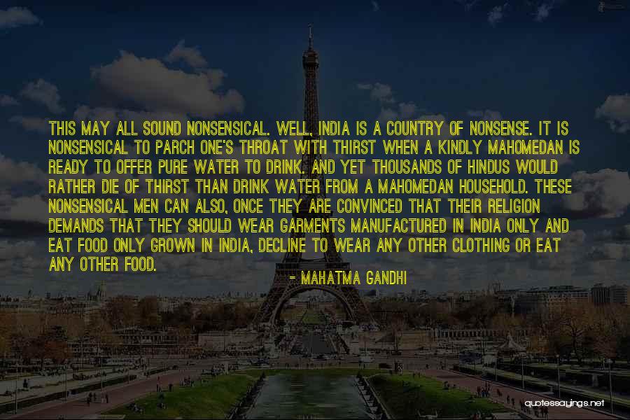 Sound Of Water Quotes By Mahatma Gandhi Sound Of Water Quotes By Mahatma Gandhi