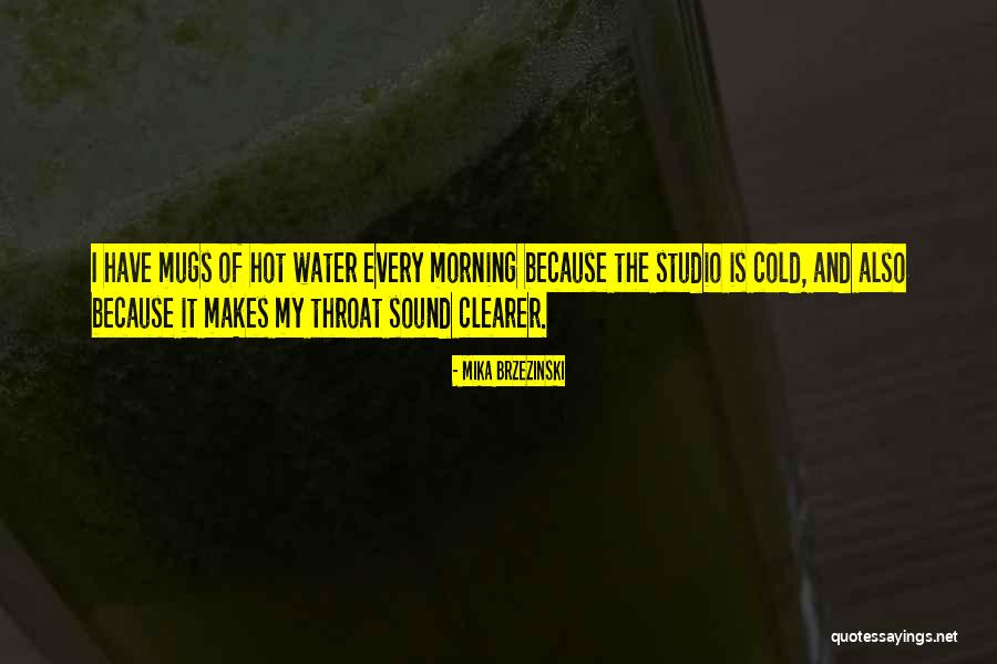 Sound Of Water Quotes By Mika Brzezinski Sound Of Water Quotes By Mika Brzezinski