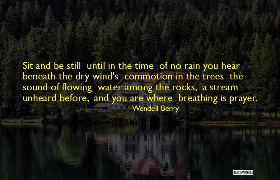 Sound Of Water Quotes By Wendell Berry Sound Of Water Quotes By Wendell Berry