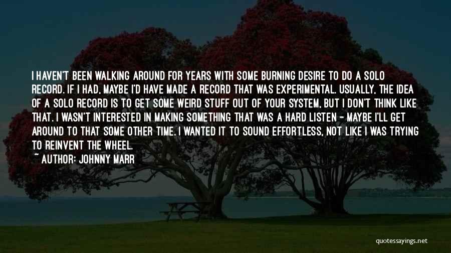 Sound System Quotes By Johnny Marr