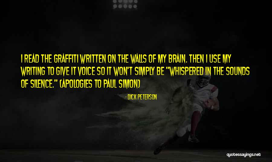Sounds Of Silence Quotes By Dick Peterson Sounds Of Silence Quotes By Dick Peterson