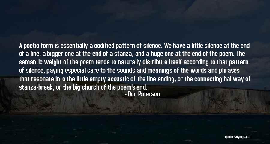 Sounds Of Silence Quotes By Don Paterson Sounds Of Silence Quotes By Don Paterson