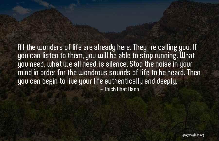 Sounds Of Silence Quotes By Thich Nhat Hanh Sounds Of Silence Quotes By Thich Nhat Hanh