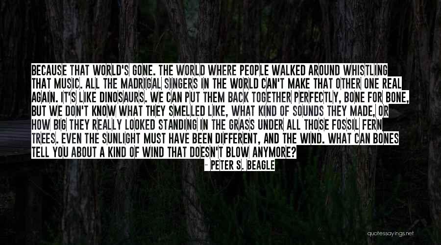 Sounds Of Trees Quotes By Peter S. Beagle Sounds Of Trees Quotes By Peter S. Beagle