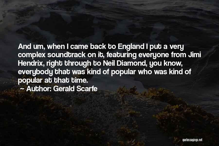 Soundtrack Quotes By Gerald Scarfe