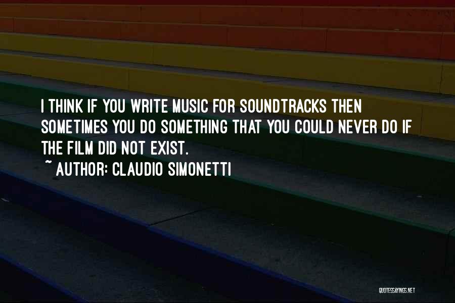 Soundtracks Quotes By Claudio Simonetti