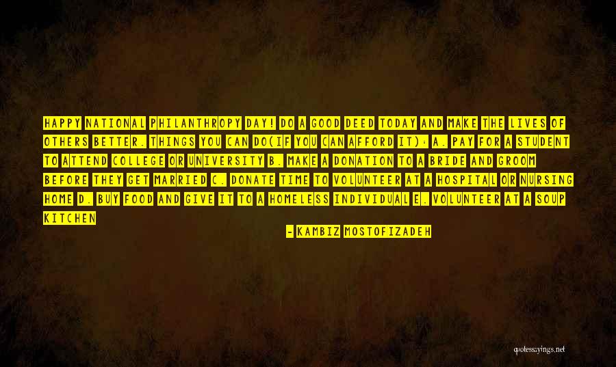 Soup Day Quotes By Kambiz Mostofizadeh Soup Day Quotes By Kambiz Mostofizadeh