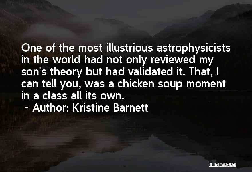 Soup Quotes By Kristine Barnett