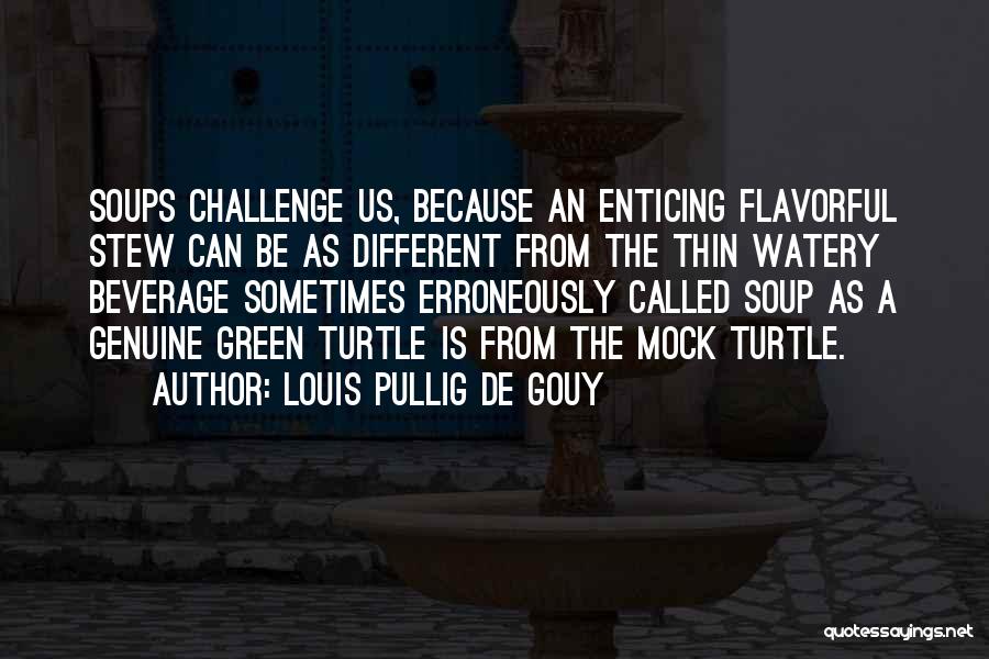 Soup Quotes By Louis Pullig De Gouy