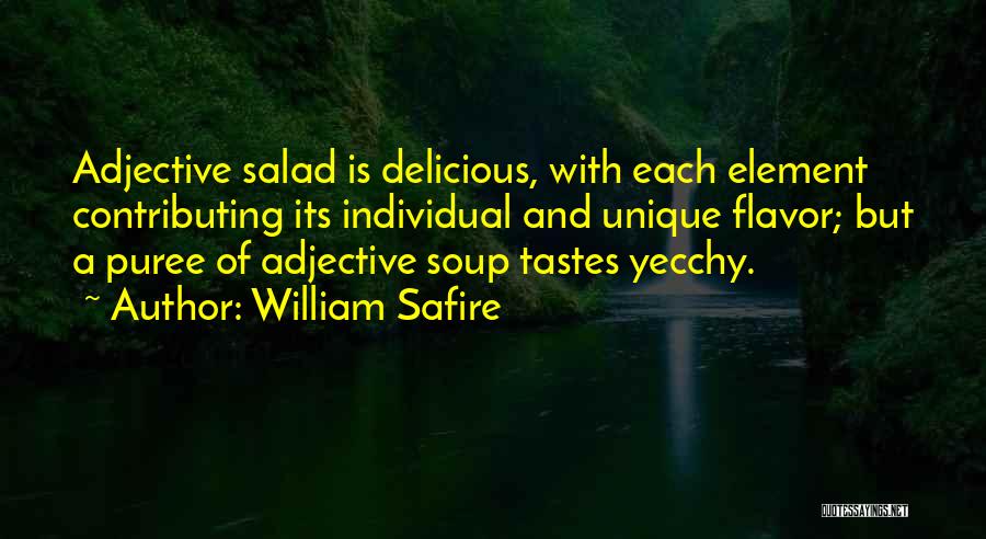 Soup Quotes By William Safire