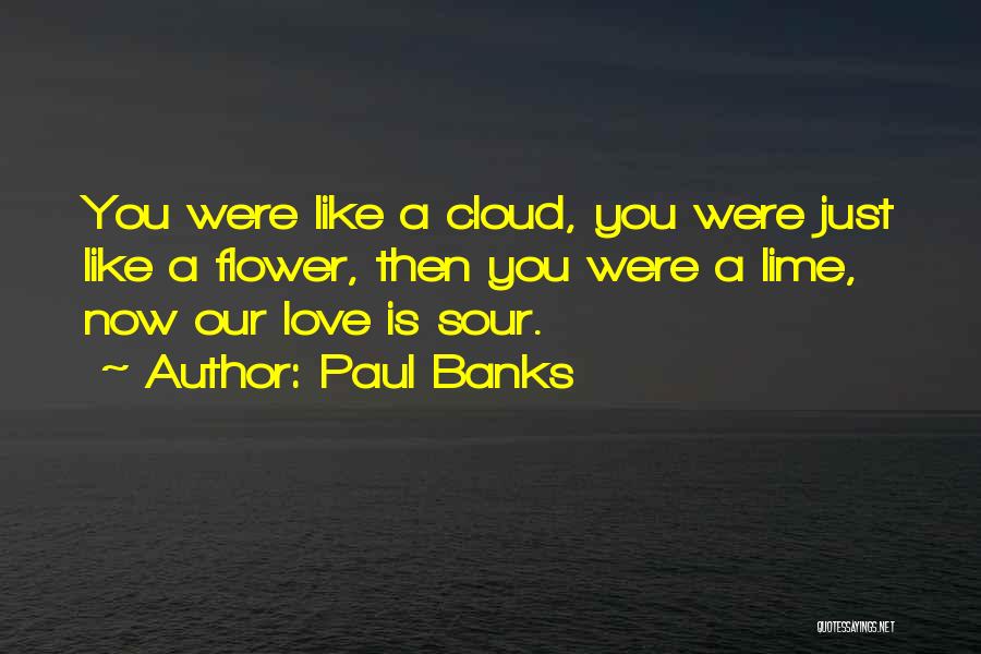 Sour Love Quotes By Paul Banks