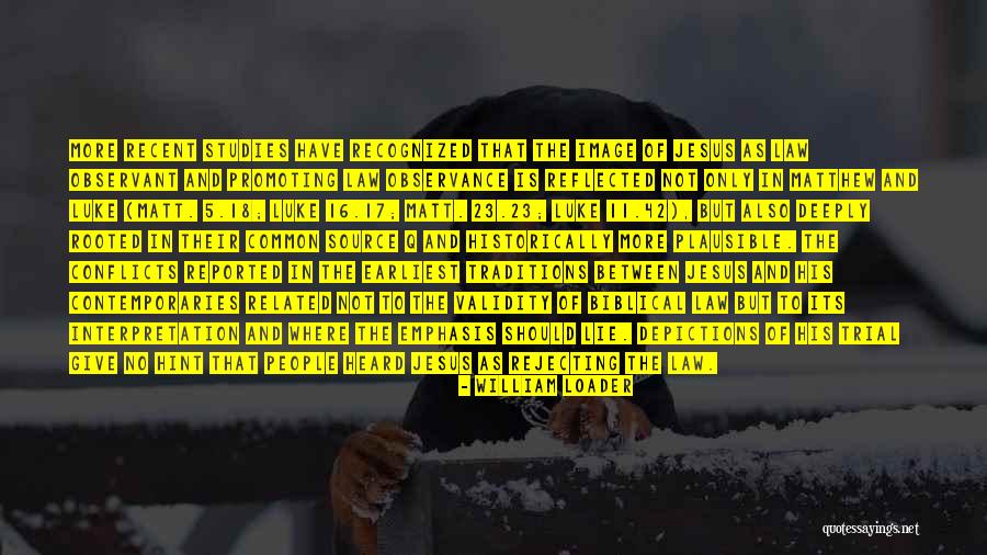 Source Of Common Quotes By William Loader Source Of Common Quotes By William Loader
