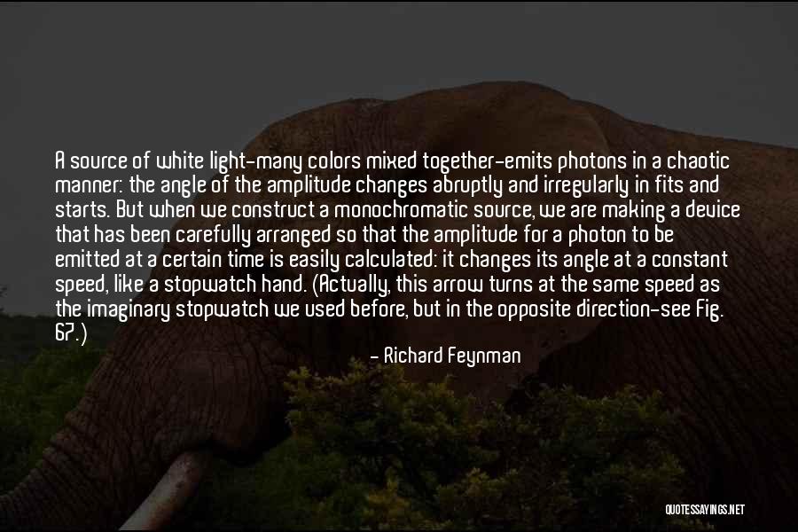 Source Of Light Quotes By Richard Feynman