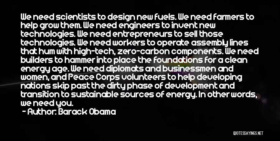 Sources Of Energy Quotes By Barack Obama