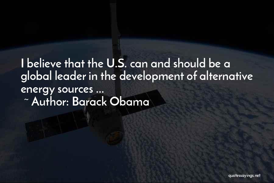Sources Of Energy Quotes By Barack Obama