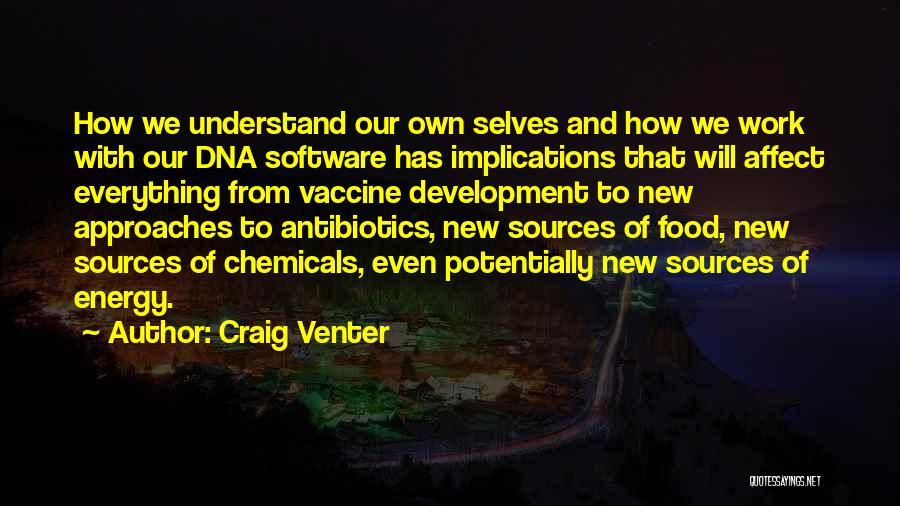 Sources Of Energy Quotes By Craig Venter