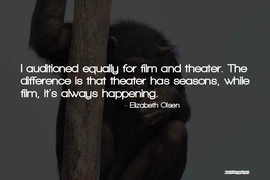 South Bend Quotes By Elizabeth Olsen South Bend Quotes By Elizabeth Olsen