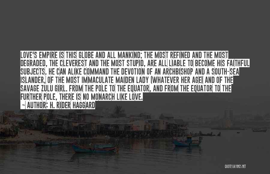 South Sea Islander Quotes By H. Rider Haggard