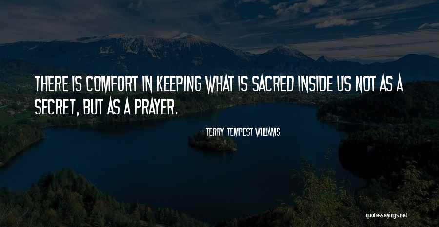Southern Baptist Sissies Quotes By Terry Tempest Williams