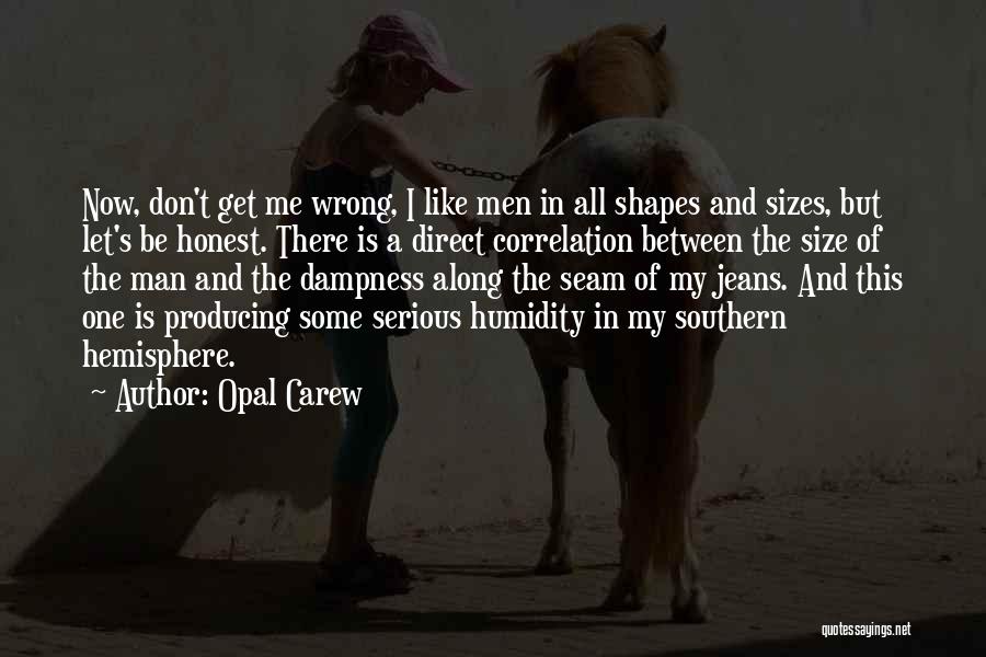 Southern Humidity Quotes By Opal Carew