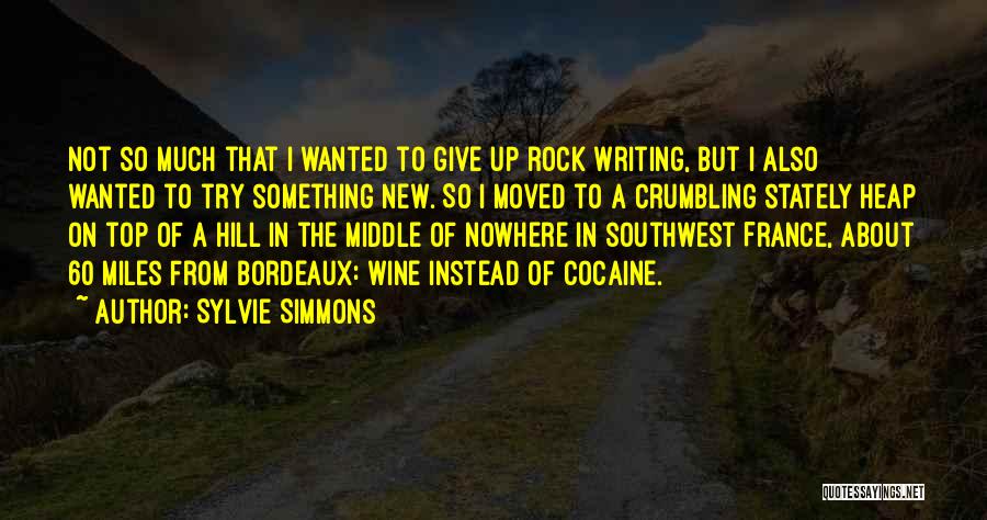 Southwest Quotes By Sylvie Simmons