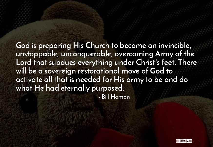 Sovereign God Quotes By Bill Hamon Sovereign God Quotes By Bill Hamon