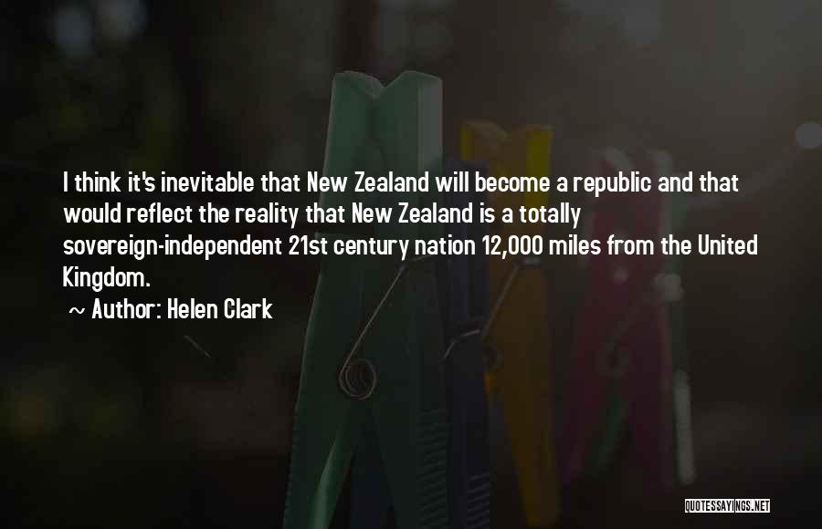 Sovereign Nation Quotes By Helen Clark