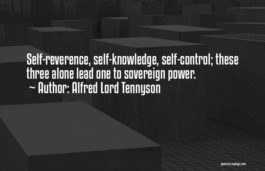 Sovereign Power Quotes By Alfred Lord Tennyson