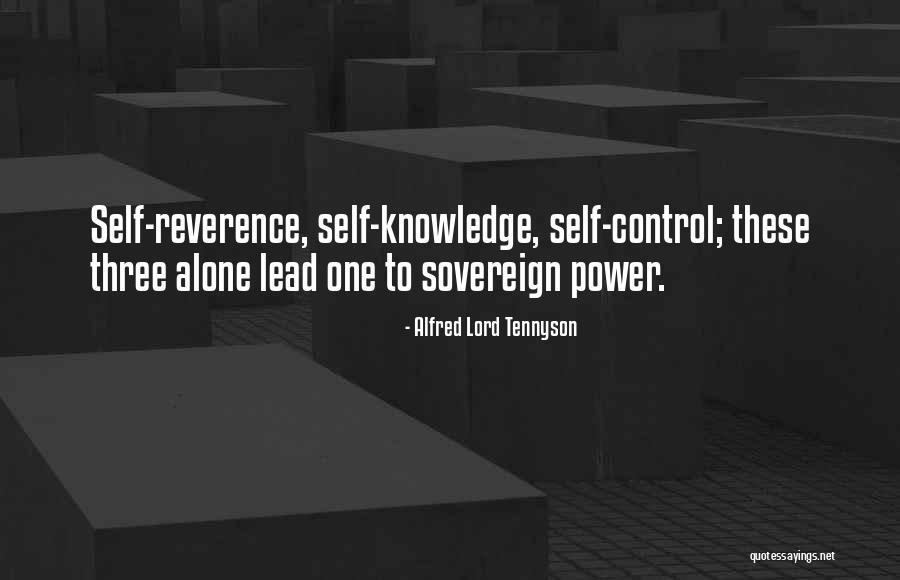 Sovereign Power Quotes By Alfred Lord Tennyson