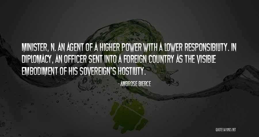 Sovereign Power Quotes By Ambrose Bierce