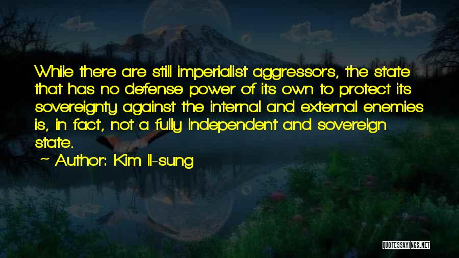 Sovereign Power Quotes By Kim Il-sung