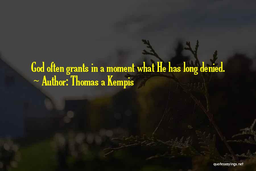 Sovereignty Of God Quotes By Thomas A Kempis