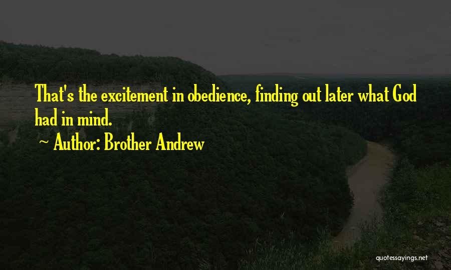 Sovereignty Quotes By Brother Andrew
