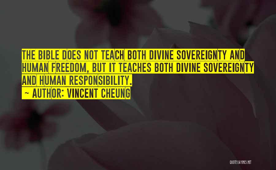 Sovereignty Quotes By Vincent Cheung