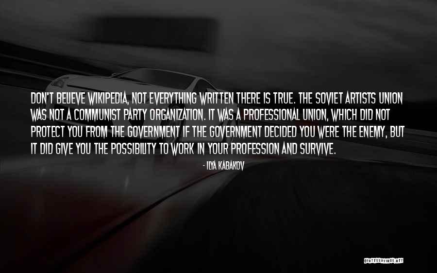 Soviet Communist Quotes By Ilya Kabakov Soviet Communist Quotes By Ilya Kabakov