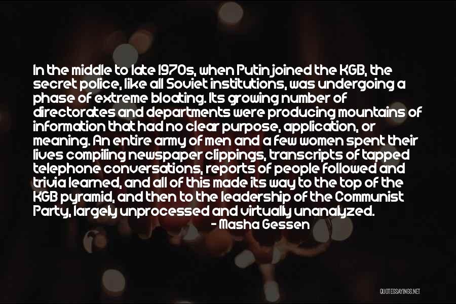 Soviet Communist Quotes By Masha Gessen Soviet Communist Quotes By Masha Gessen
