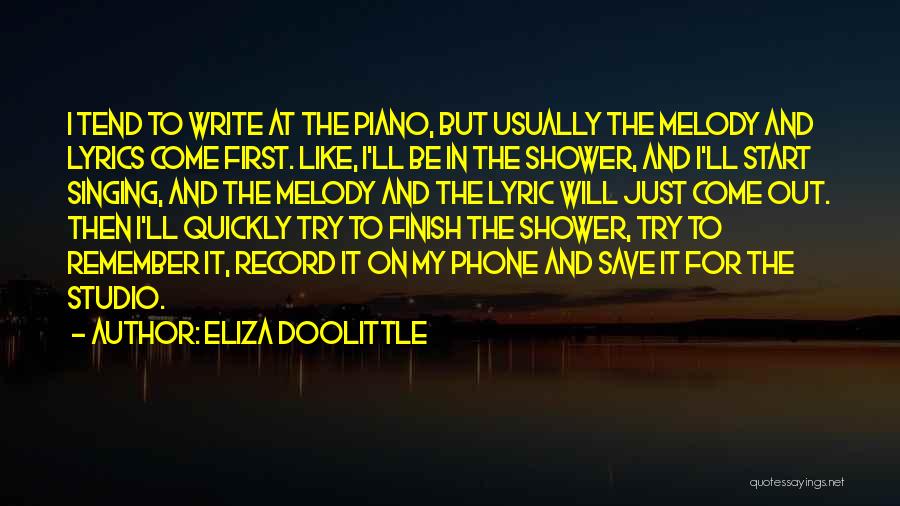 Sowders Sweet Quotes By Eliza Doolittle